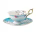 Wonderlust Apple Blossom Teacup & Saucer 150ml 5floz