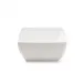 Diamond White Melamine 3.5" Sq Dip Bowl