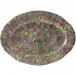 Rambouillet Oval Platter Foliage 17 3/4" x 13"