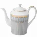 Arcades Grey/Matte Gold Round Coffee Pot