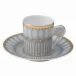 Arcades Grey/Matte Gold Coffee Saucer