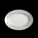 Clair de Lune Arcades Grey/Platinum Pickle Dish 23 Cm