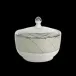 Clair de Lune Arcades Grey/Platinum Sugar Box 8.5 Cm 25 Cl