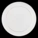 Orsay White/Platinum Oblong Cake Platter 39 Cm
