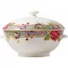 Millefleurs Soup Tureen 8 3/4" Sq