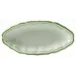 Filet Green Pickle Dish 9" Long