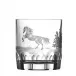 Run 4 Roses Apaloosa Clear Double Old Fashioned
