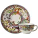 Bagatelle Set Of 2 Tea Cups & Saucers Cup 3 3/4", 6 Oz, Saucer 6" Dia