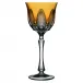 Captiva Amber Water Goblet