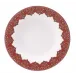 Dhara Red Rim Soup Plate (Special Order)