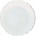 Colbert White Platinum Filet Dessert Plate (Special Order)