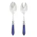 Aladdin Brilliant Blue Salad Serving Set 9.75"L