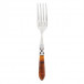 Aladdin Brilliant Tortoiseshell Serving Fork 9.5"L