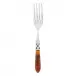 Aladdin Brilliant Tortoiseshell Serving Fork 9.5"L