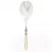 Aladdin Antique Ivory Serving Spoon 10.25"L