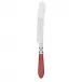 Aladdin Brilliant Red Cake Knife 10"L