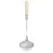 Aladdin Brilliant Ivory Soup Ladle 11"L