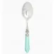 Aladdin Antique Aqua Slotted Serving Spoon 9.5"L