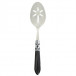 Aladdin Brilliant Charcoal Slotted Serving Spoon 9.5"L