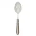 Aladdin Brilliant Taupe Slotted Serving Spoon 9.5"L