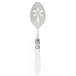 Aladdin Antique White Slotted Serving Spoon 9.5"L