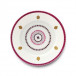 Agra Rose Dinner Plate 10.25 in Rd