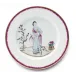 Chinoiserie Dinner Plate #4 10.25 in Rd