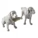 Morning Hunt Pewter Hunting Dogs Salt And Pepper Set