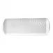 Promenade White Rectangular Cake Platter