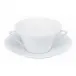 Seychelles White Cream Soup Saucer