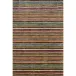 Brindle Stripe Spice Hand Knotted Wool Rug