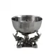 Safari Stainless Nut Bowl - Pewter Elephant Base