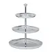 Albi 3-Tier Pastry Stand Silverplated