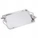 Anemone Tray 53X42 Cm Silverplated