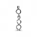 Vertigo 4 Ring Candlestick Silverplated