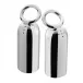 Vertigo Salt & Pepper Shaker Set Silverplated