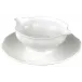 Argent Sauce Boat And Stand Round 7.874 in.