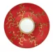 Cristobal Red Dessert Plate n°1 Round 8.7 in.