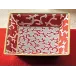 Cristobal Coral Candy Dish 6.6929 x 6.5" in a gift box