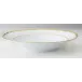 Colette Gold Rim Soup Plate 9"