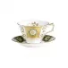 Derby Panel Green Tea Saucer (14.5 cm/6 in)