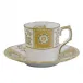 Derby Panel Green Coffee Saucer