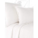 Diamond Matelasse White Cotton Coverlet
