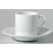 Menton Corail Coffee Saucer Diam 5.2 in