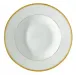 Fontainebleau Gold (Filet Marli) French Rim Soup Plate Rd 9.1"