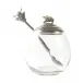 Arche Of Bees Glass Honey Pot With Spoon