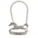 Equestrian Pewter Galloping Steed Scotch Tag
