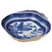 Blue Canton Shell Dish 8.25"