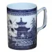 Blue Canton Mug 4.25" h