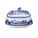 Blue Canton Sauce Tureen & Stand